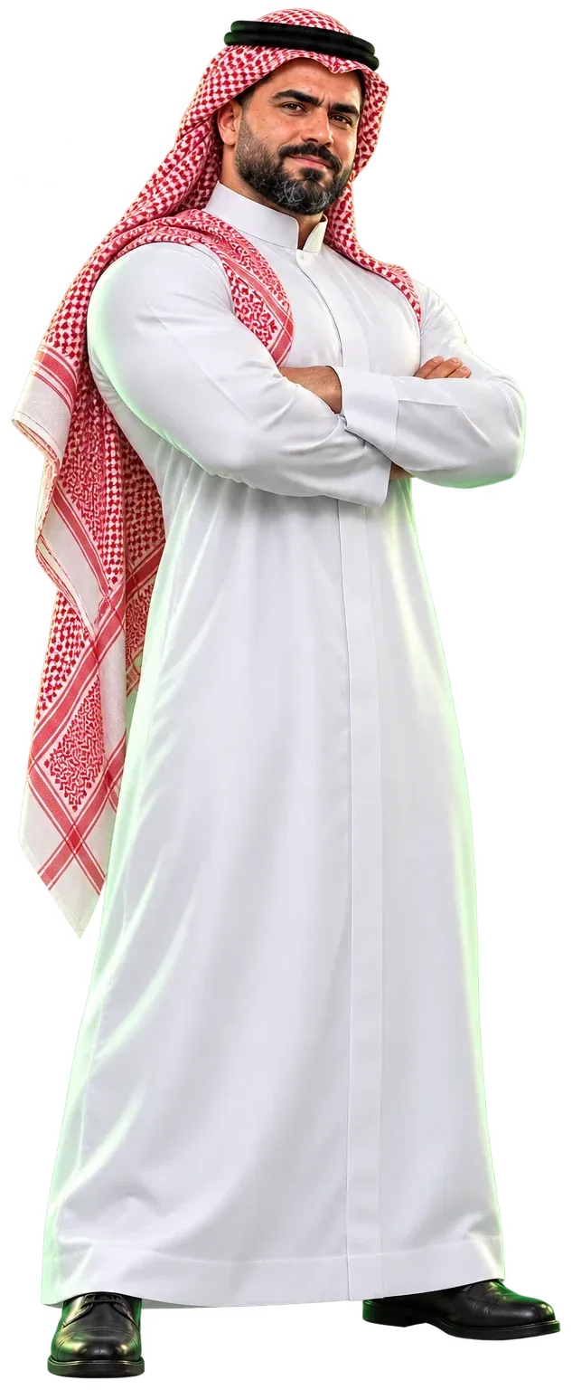 كوتيكس بالزي السعودي